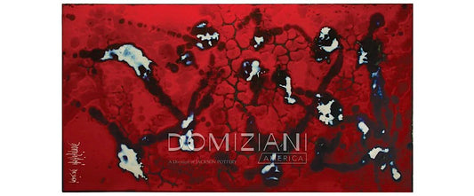 Domiziani Lava Stone Rectangular 44" x 24" Tabletop - Red, ceramics, pottery, italian design, majolica, handmade, handcrafted, handpainted, home decor, kitchen art, home goods, deruta, majolica, Artisan, treasures, traditional art, modern art, gift ideas, style, SF, shop small business, artists, shop online, landmark store, legacy, one of a kind, limited edition, gift guide, gift shop, retail shop, decorations, shopping, italy, home staging, home decorating, home interiors