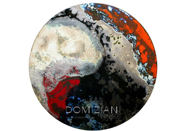 Domiziani Lava Stone Round 24" Tabletop - PP3, ceramics, pottery, italian design, majolica, handmade, handcrafted, handpainted, home decor, kitchen art, home goods, deruta, majolica, Artisan, treasures, traditional art, modern art, gift ideas, style, SF, shop small business, artists, shop online, landmark store, legacy, one of a kind, limited edition, gift guide, gift shop, retail shop, decorations, shopping, italy, home staging, home decorating, home interiors