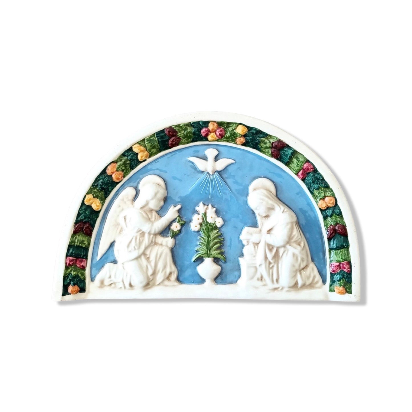 Annunciation Arched Della Robbia