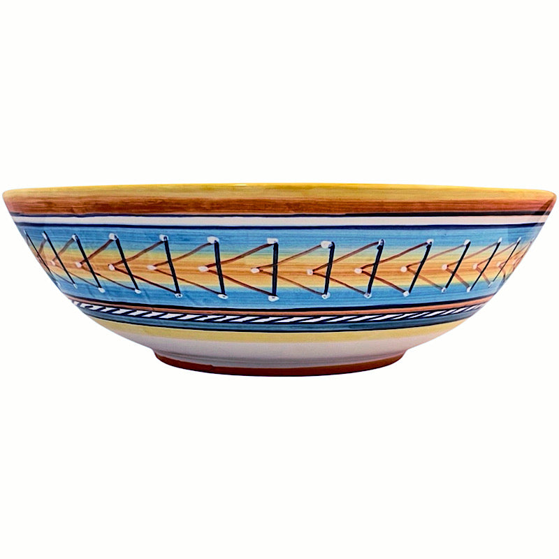 Collectible Majolica Vegetable Bowl Design B-5, ceramics, pottery, italian design, majolica, handmade, handcrafted, handpainted, home decor, kitchen art, home goods, deruta, majolica, Artisan, treasures, traditional art, modern art, gift ideas, style, SF, shop small business, artists, shop online, landmark store, legacy, one of a kind, limited edition, gift guide, gift shop, retail shop, decorations, shopping, italy, home staging, home decorating, home interiors