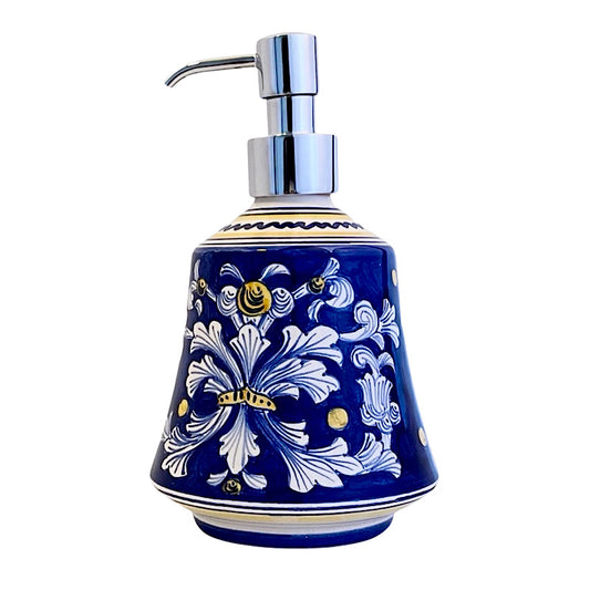 Antico Deruta - Soap Dispenser, ceramics, pottery, italian design, majolica, handmade, handcrafted, handpainted, home decor, kitchen art, home goods, deruta, majolica, Artisan, treasures, traditional art, modern art, gift ideas, style, SF, shop small business, artists, shop online, landmark store, legacy, one of a kind, limited edition, gift guide, gift shop, retail shop, decorations, shopping, italy, home staging, home decorating, home interiors