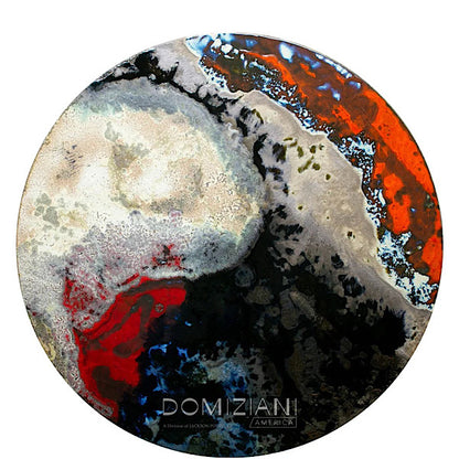 Domiziani Lava Stone Round 54" Tabletop - PP3, ceramics, pottery, italian design, majolica, handmade, handcrafted, handpainted, home decor, kitchen art, home goods, deruta, majolica, Artisan, treasures, traditional art, modern art, gift ideas, style, SF, shop small business, artists, shop online, landmark store, legacy, one of a kind, limited edition, gift guide, gift shop, retail shop, decorations, shopping, italy, home staging, home decorating, home interiors