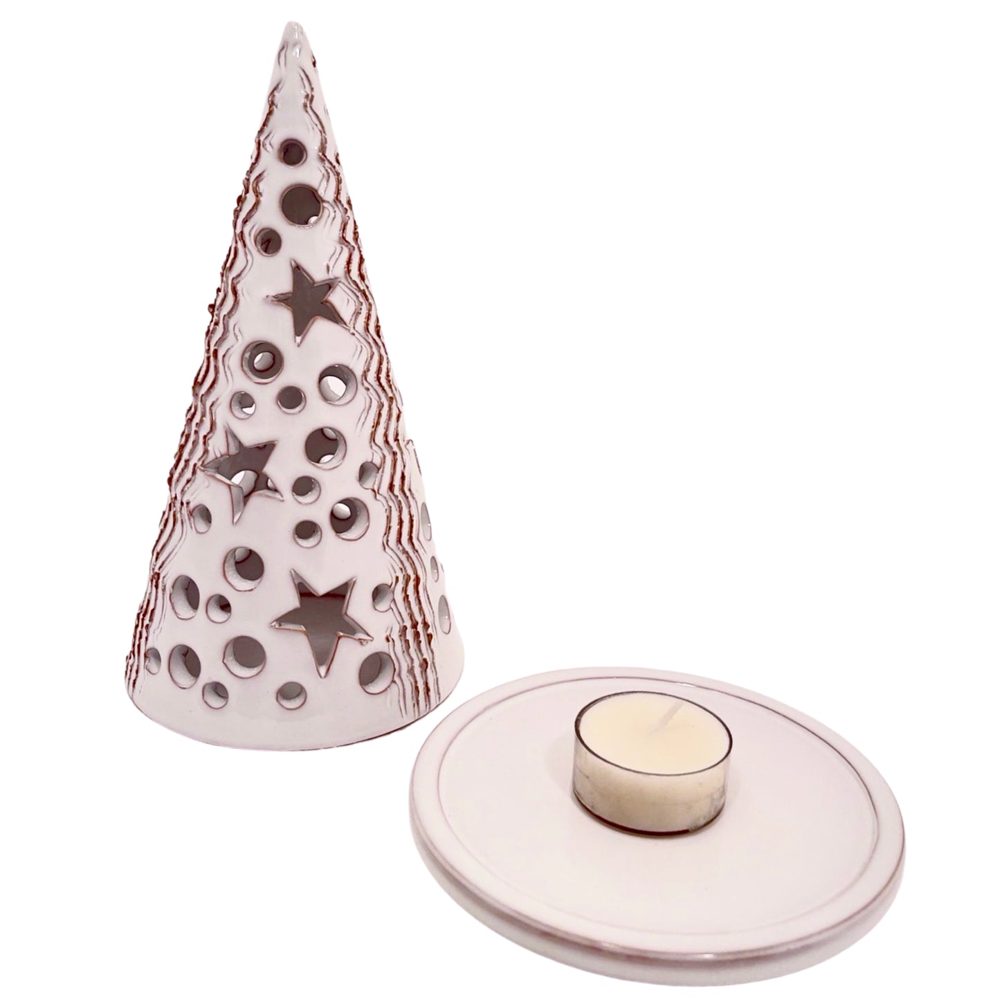 Christmas Tree Tea Light - Modern