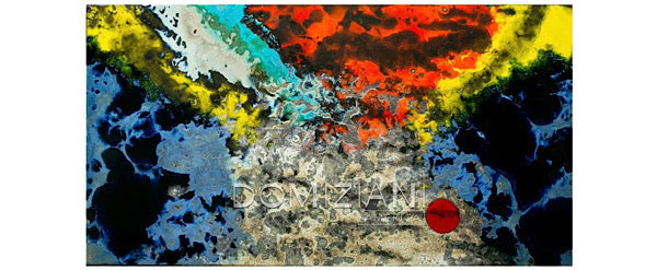 Domiziani Lava Stone Rectangular 44" x 24" Tabletop - Tramonto, ceramics, pottery, italian design, majolica, handmade, handcrafted, handpainted, home decor, kitchen art, home goods, deruta, majolica, Artisan, treasures, traditional art, modern art, gift ideas, style, SF, shop small business, artists, shop online, landmark store, legacy, one of a kind, limited edition, gift guide, gift shop, retail shop, decorations, shopping, italy, home staging, home decorating, home interiors