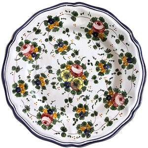 Rosa: Dinner Plate, Full Design - Set of 4