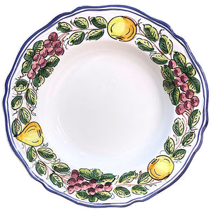 Frutta: Pasta/ Soup Plate, Simplified - Set of 8