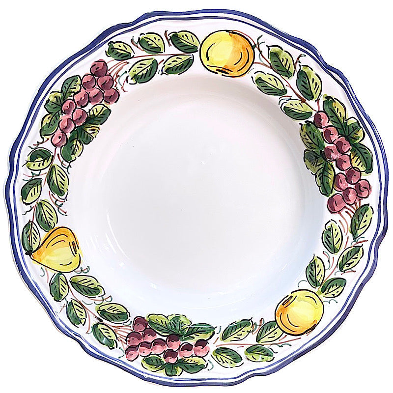 Frutta: Pasta/ Soup Plate, Simplified - Set of 8